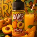 ليكود خوخ شاي مثلج Ramp – نكهة صيفية منعشة 100 مل