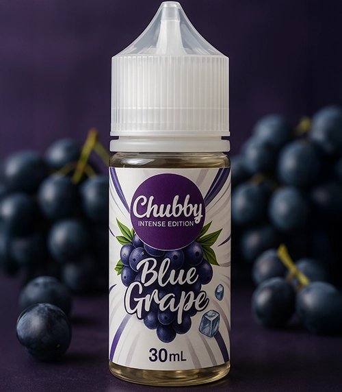 ليكود عنب أزرق Chubby بنكهات فواكه غنية ومنعشة