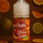 ليكود فراولة ليمون آيس Chubby  بطعم فواكه حامض ومنعش