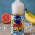ليكود جوافة موز Chubby Extreme Ice بنكهة استوائية مثلجة