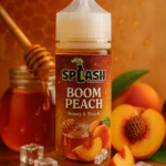 ليكود خوخ عسل Splash – نكهة خوخ طبيعي مع لمسة عسل ناعم