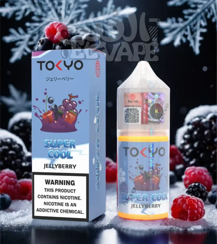 ليكويد Tokyo Jellyberry – طعم توت ساقع سوبر كول