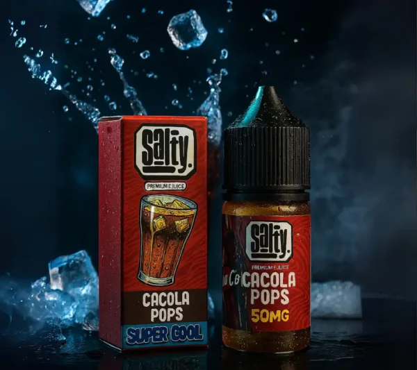 Salty Super Cool Cacola Pops – نكهة كولا لولي بوب ليكود سولت بحجم 30ml بتبريد منعش