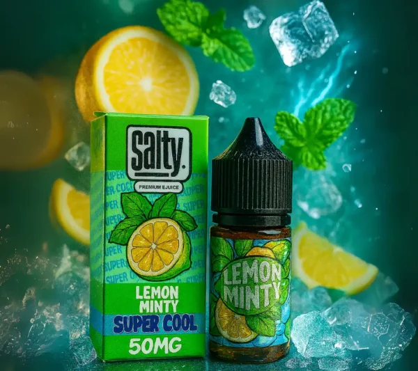 Salty Super Cool Lemon Mint – نكهة ليمون ونعناع ليكود سولت بطعم حامض ومنعش