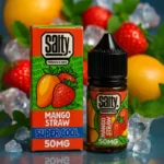 Salty Super Cool Mango Straw – نكهة مانجو وفراولة بطابع فاكهي وتبريد منعش