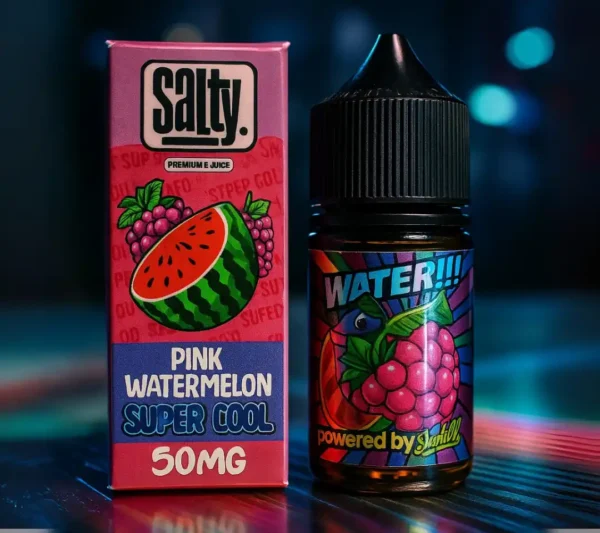 Salty Super Cool Pink Watermelon – نكهة بطيخ توت ليكود سولت بطابع فاكهي وتبريد منعش