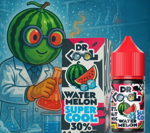 dr cool watermelon Super Cool – نكهة بطيخ حلوة ومبردة ليكود سولت بطابع صيفي