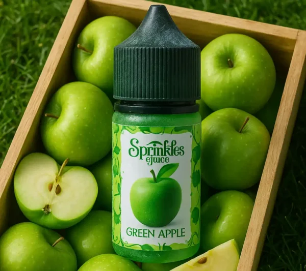 Sprinkles Green Apple – نكهة تفاح أخضر حامضي بطابع طبيعي ومنعش