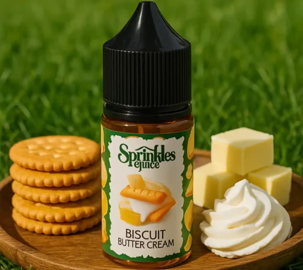Sprinkles Biscuit Butter Cream – نكهة بسكويت زبدة كريمي مع لمسة فانيليا
