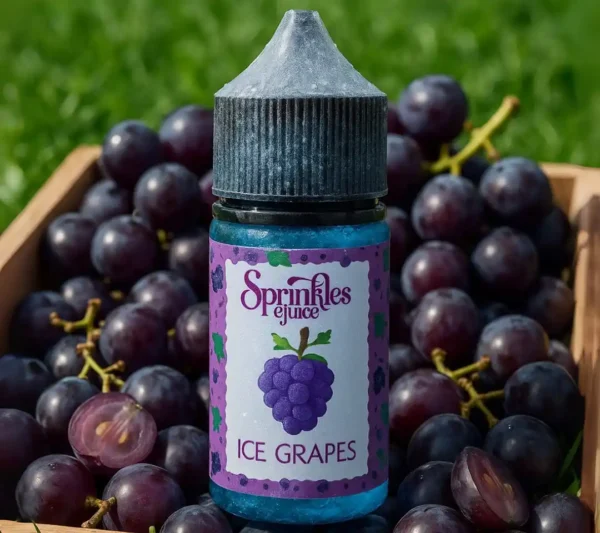Sprinkles Ice Grapes – نكهة عنب مسكر مع تبريد خفيف وسحب ناعم