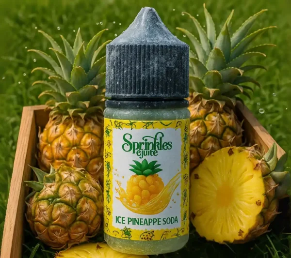 Sprinkles Ice Pineapple Soda – نكهة أناناس فوار مع تبريد خفيف ومنعش