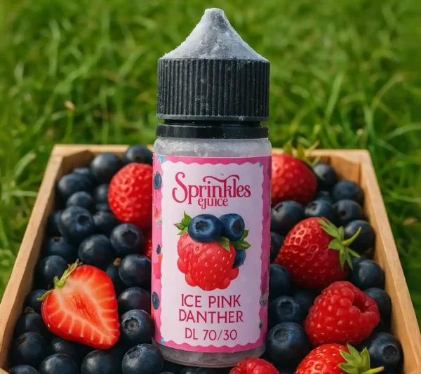 Sprinkles Ice Pink Panther – نكهة توت وعنب داكن مع تبريد متوسط ومنعش