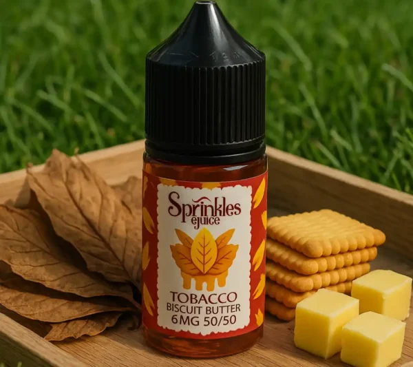 Sprinkles Tobacco Biscuit Butter – نكهة تبغ ناعم مع بسكويت وزبدة بطابع غني ومتوازن