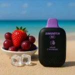 ديسبوسيبل Smooth 5K Grape Strawberry مع 5000 نفس بطعم عنب وفراولة