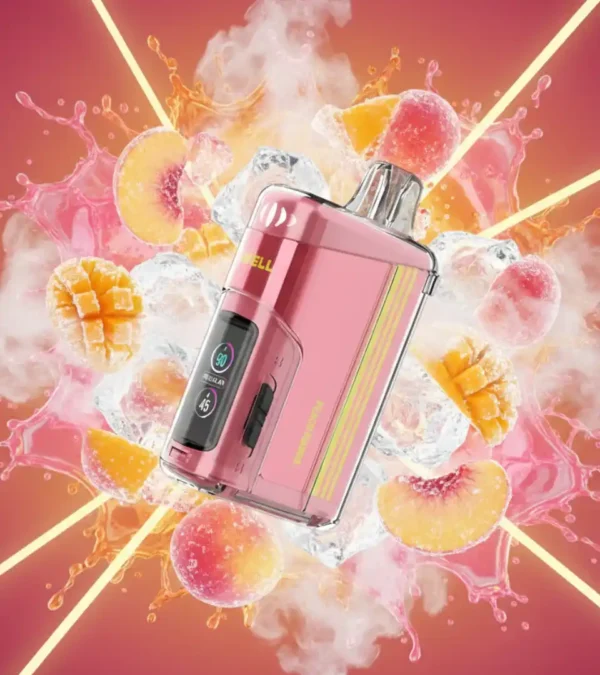 انفاس خوخ مانجا 18000 بنكهات استوائية من Uwell