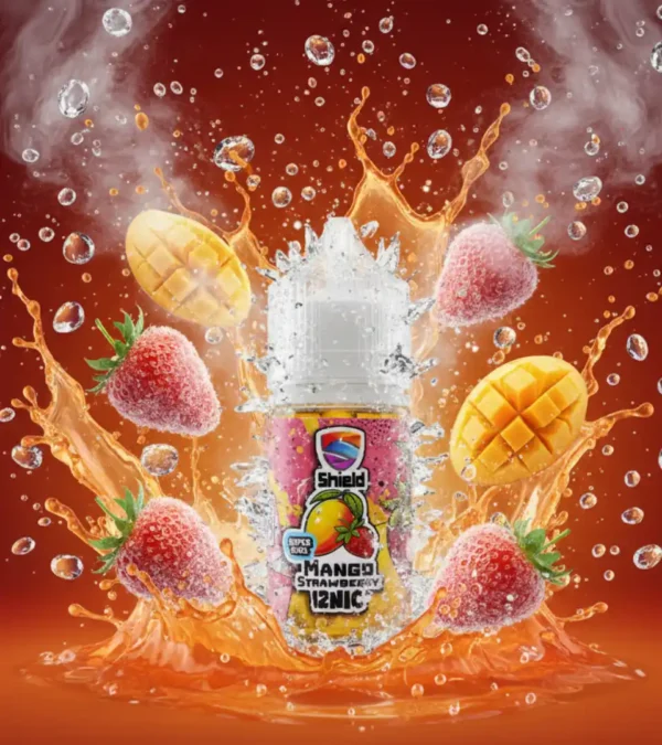 ليكود Shild Mango Strawberry Super Cool مانجو فراولة سوبر كول نيكوتين 9 و 12