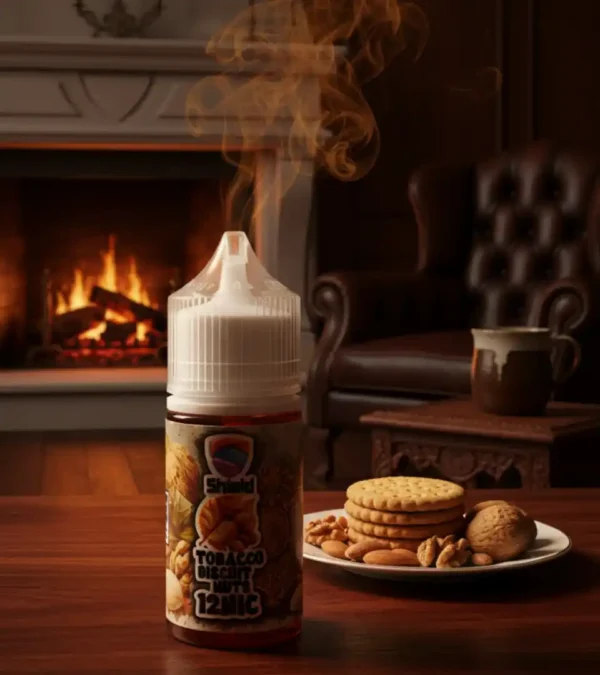 ليكود Shield Tobacco Biscuit Nuts بطعم توباكو ومكسرات من شيلد
