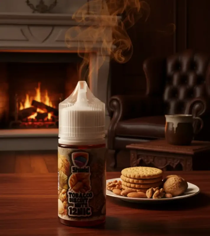 ليكود Shield Tobacco Biscuit Nuts بطعم توباكو ومكسرات من شيلد