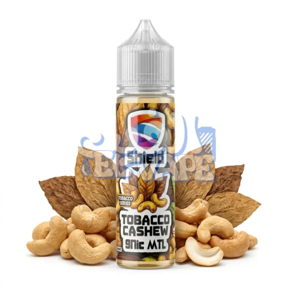 ليكويد Shield Tobacco Cashew 60/30ml بنكهة التوباكو والكاجو في زجاجة 30 مل.