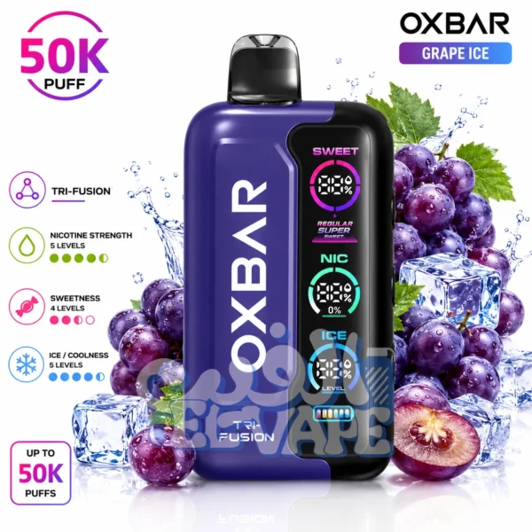 OXBAR 50K grape ice - انفاس 50 الف عنب